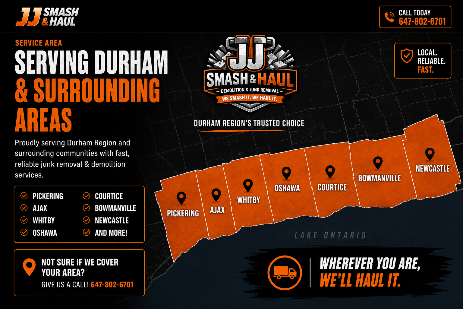 JJ Smash & Haul Logo